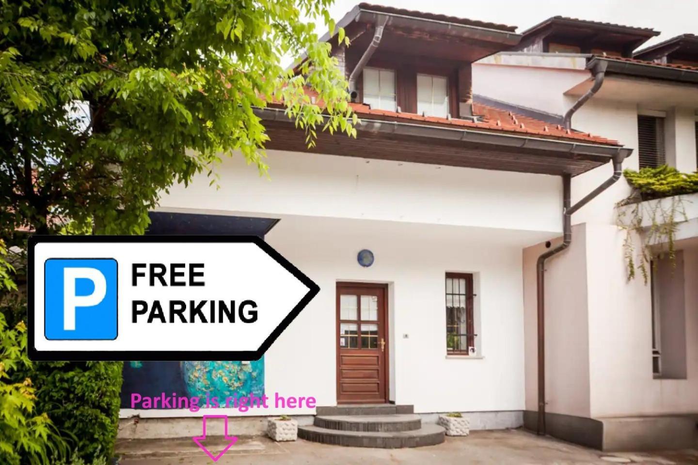 Ferienwohnung Avrora House Free Parking In Old Town Laibach Exterior foto